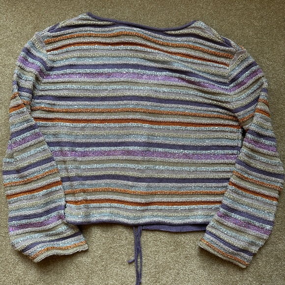 Fabrique Olivia Tie Front Cardigan - Picture 6 of 6